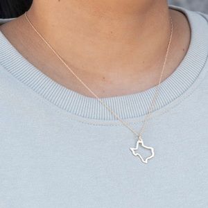 Maya Brenner Sterling Silver Texas Necklace